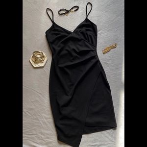Black Knee Length Dress